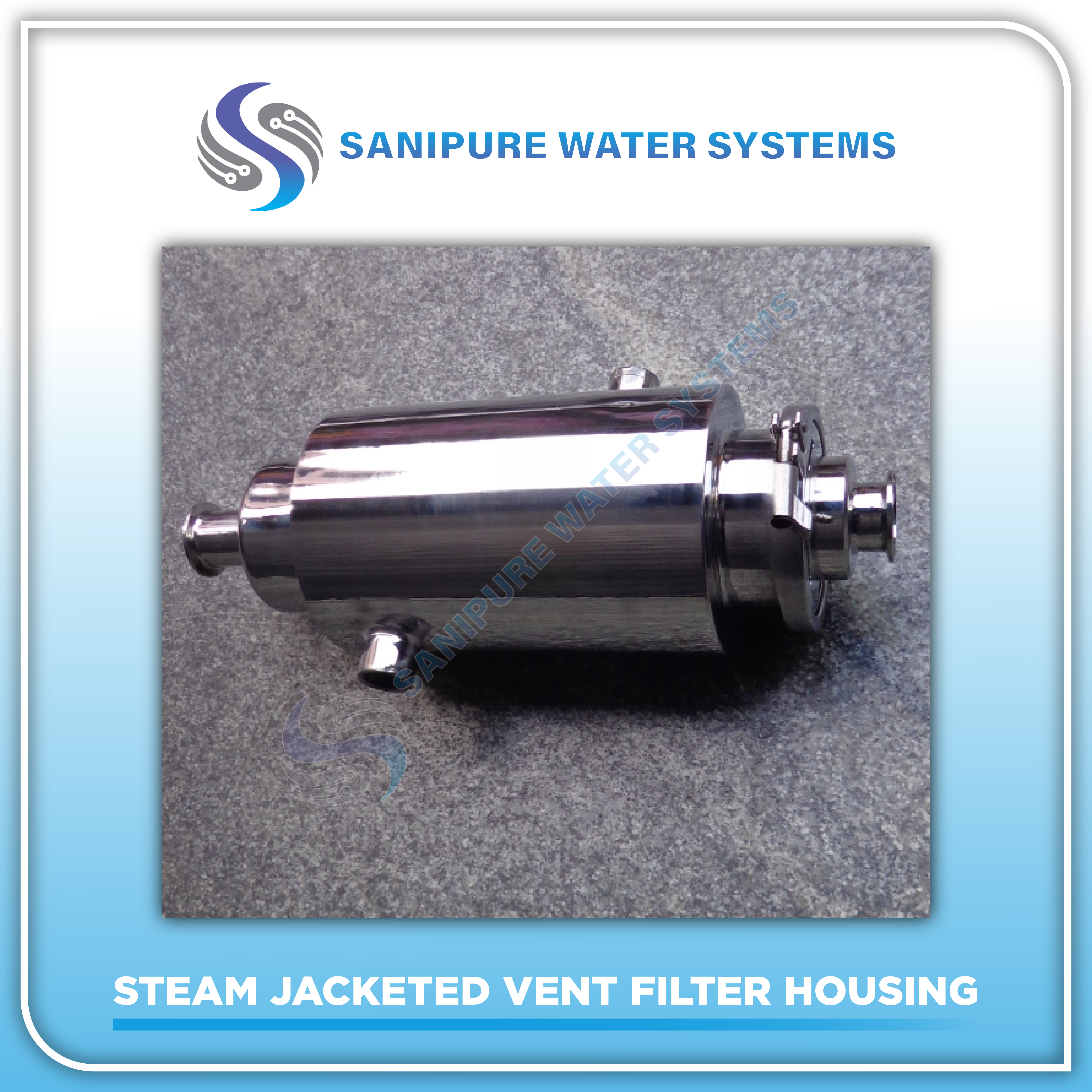 Steam Jacketed Vent Filter Housing